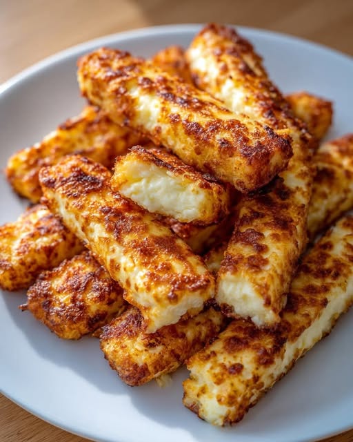 High Protein Cottage Cheese Sticks